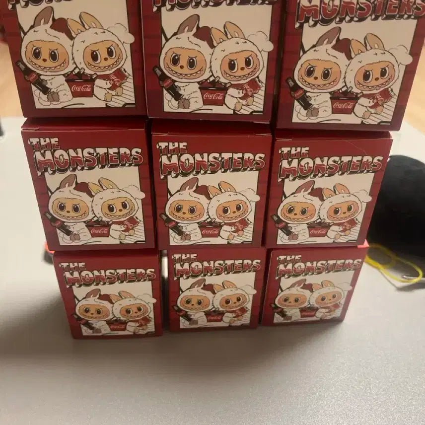 The Monsters 코카콜라 콜라보 피규어 9개 일괄