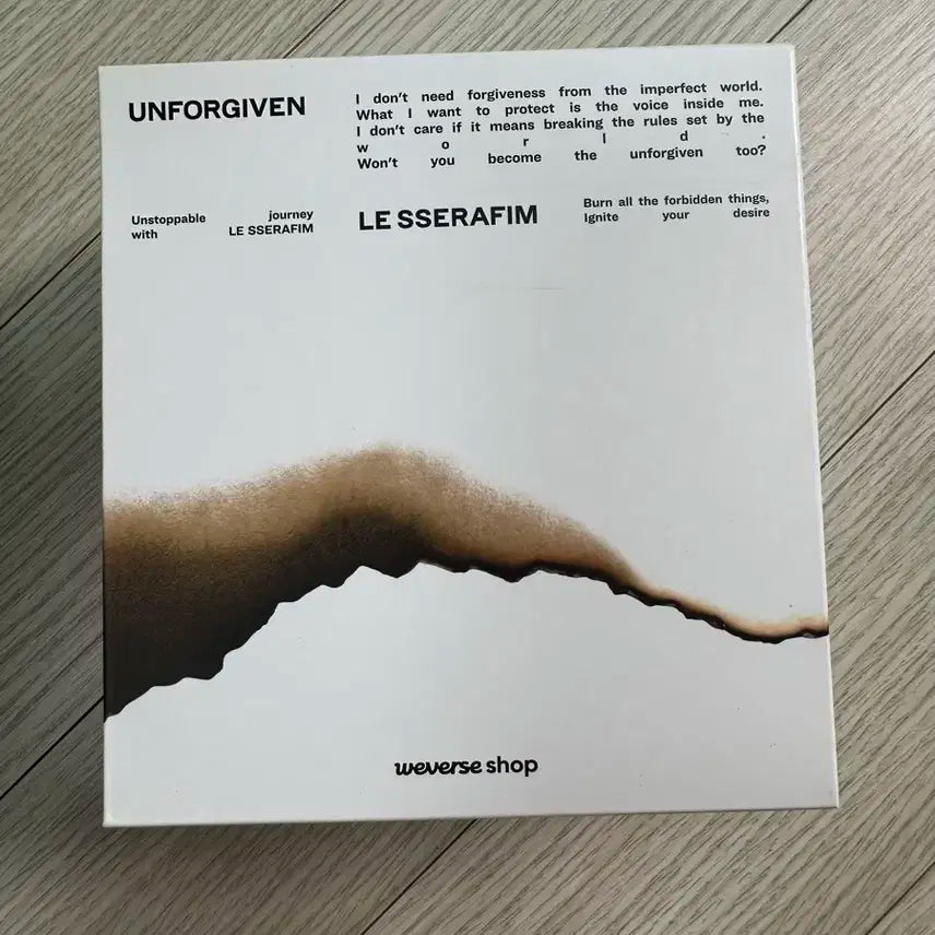 르세라핌 언포기븐 앨범