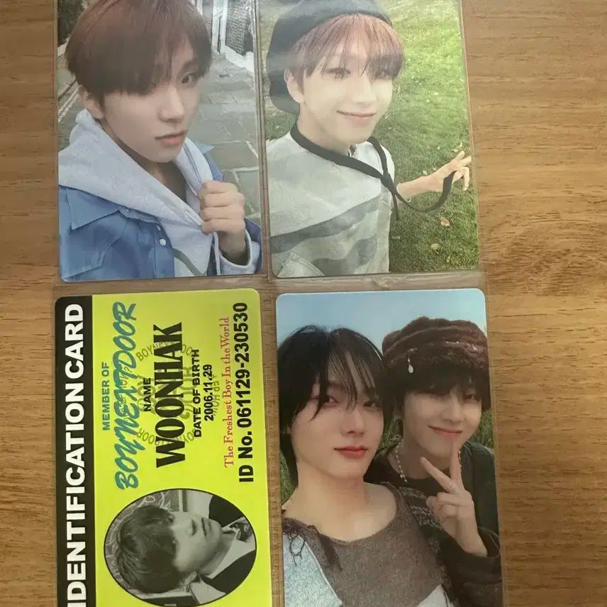 보넥도 운학 포카 일괄 판매