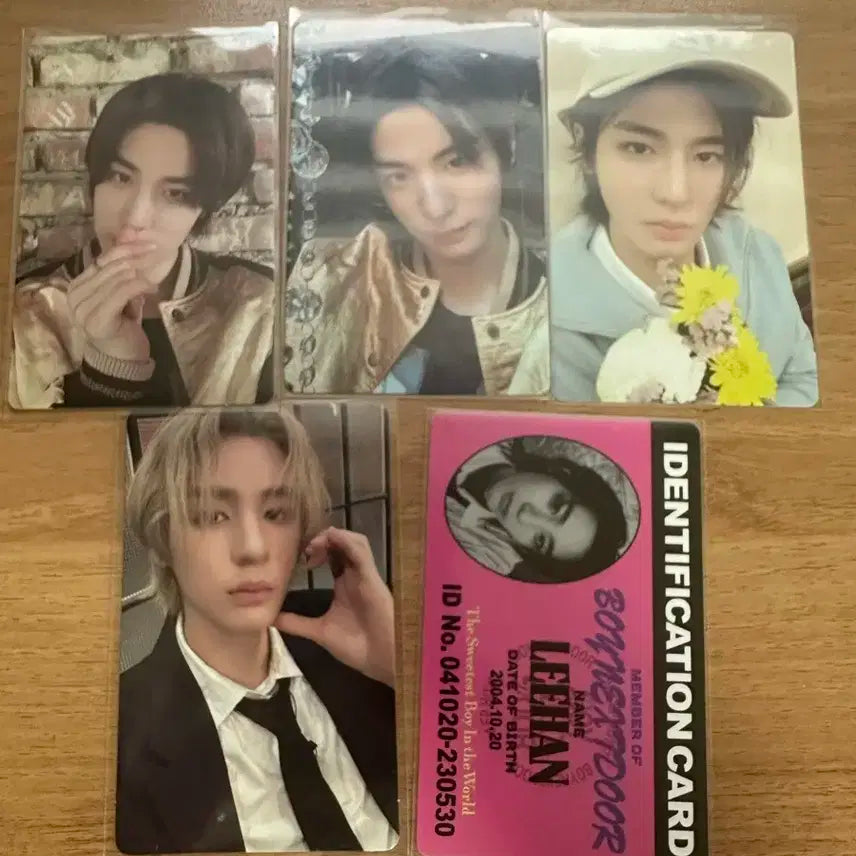 보넥도 이한 포카 일괄판매