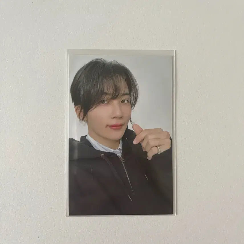 세븐틴 정한 8주년 귀걸이 포카