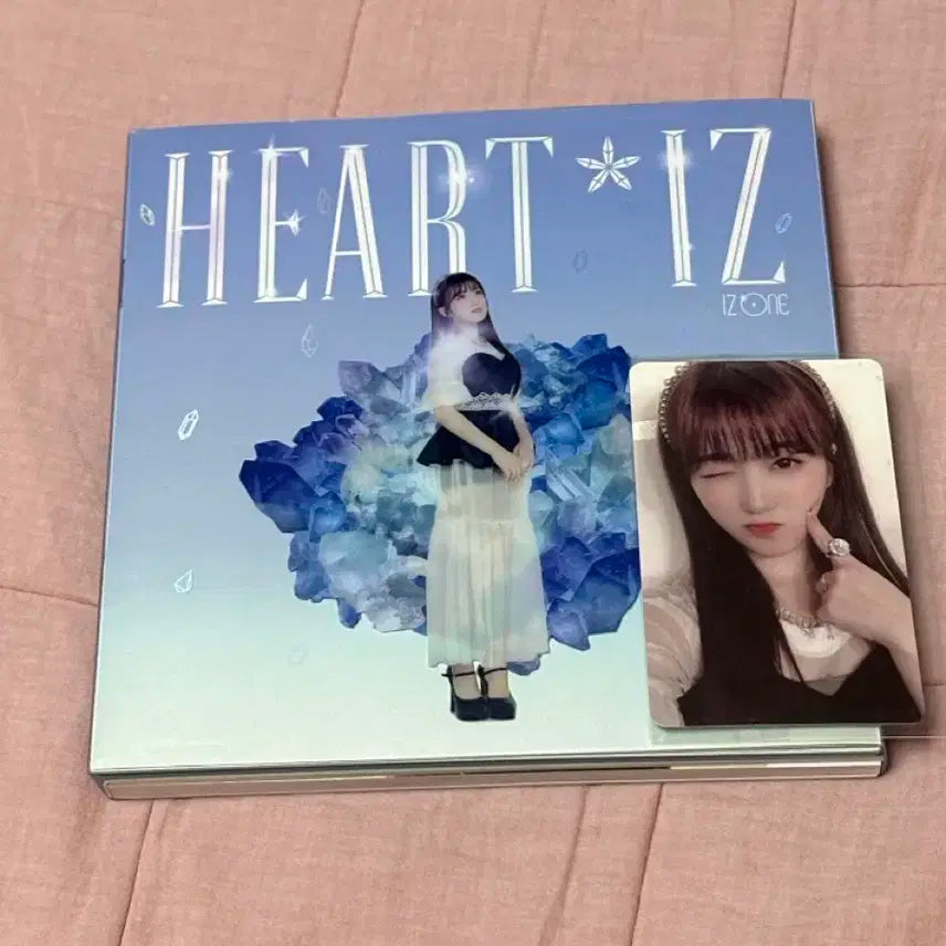 아이즈원 HEART*IZ 앨범 + 포토카드 야부키나코 버전