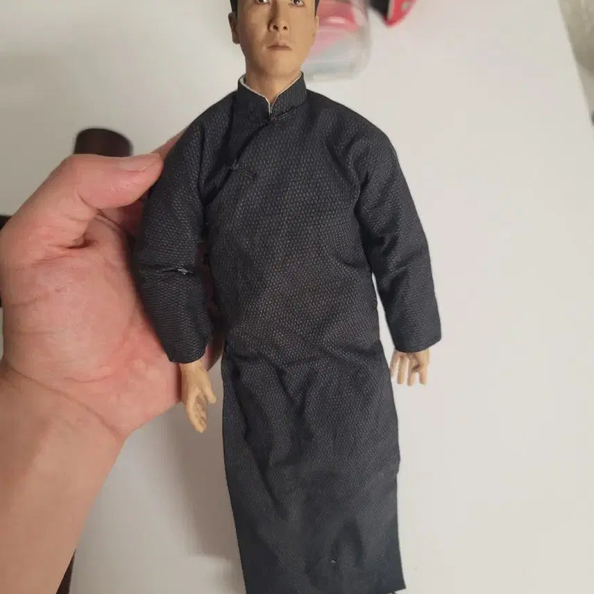 액션 피규어 엽문 + 목인장 세트