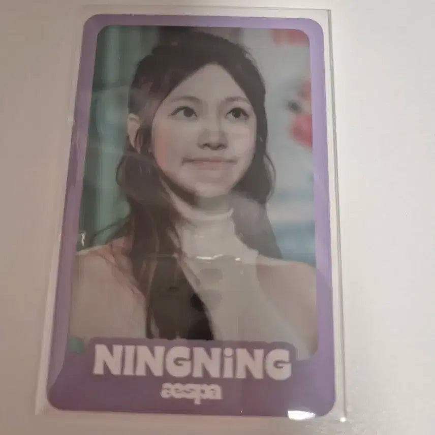 에스파 팝업 컴투마이일루전 트레카 컨포 포카 닝닝