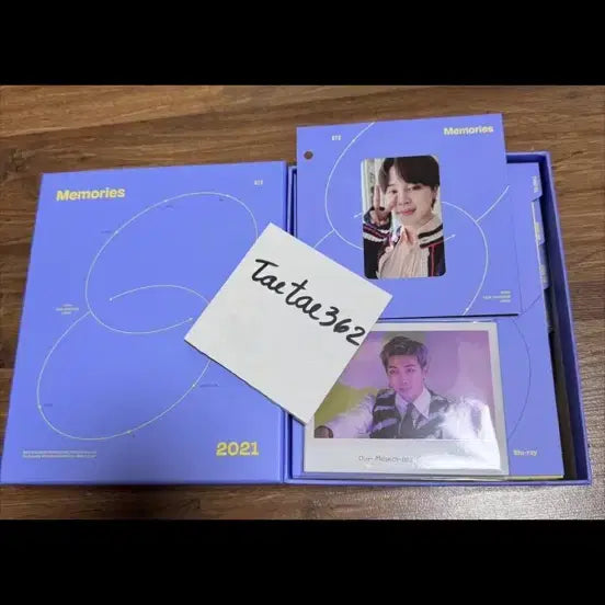 방탄소년단 BTS Memories 2021 블루레이 + 포토카드 지민