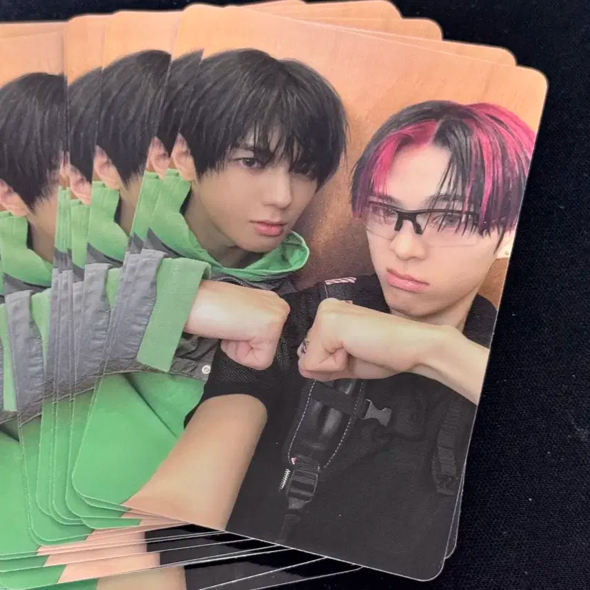 이정 준민 유닛 포토카드 전이정 김준민