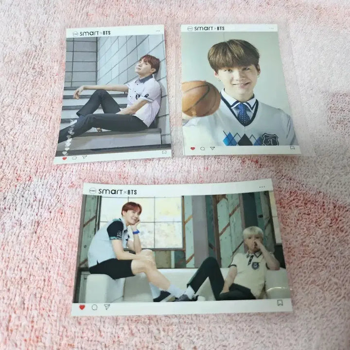 (3장일괄) 화개장터 bts 방탄 스마트 포카