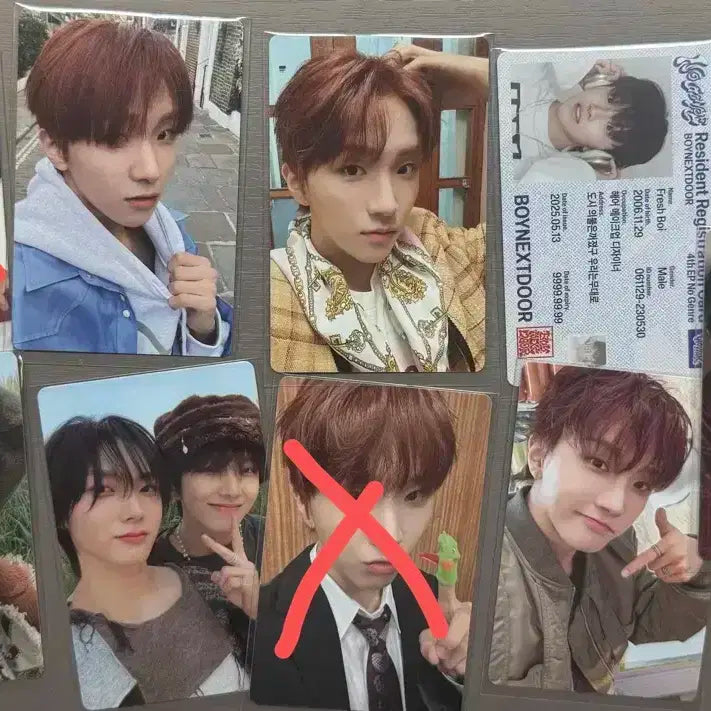 보이넥스트도어 보넥도 운학 앨포 일괄판매