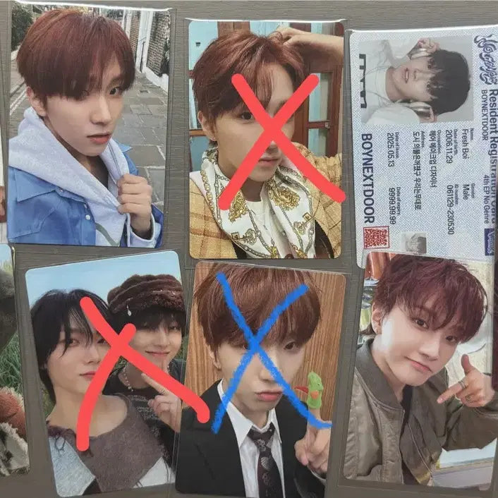 보이넥스트도어 보넥도 운학 앨포 일괄판매