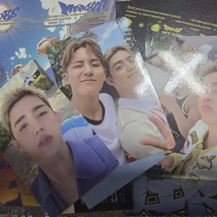 에스쿱스 민규 개봉앨범 포카포함