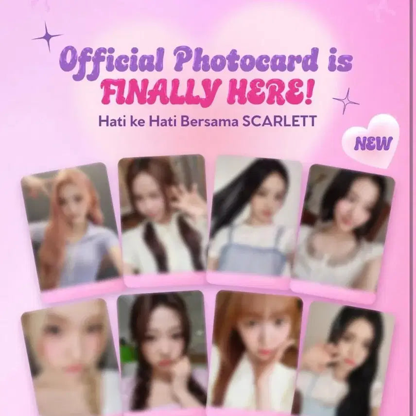 SCARLETT X H2H 인도네시아 독점 광고포카