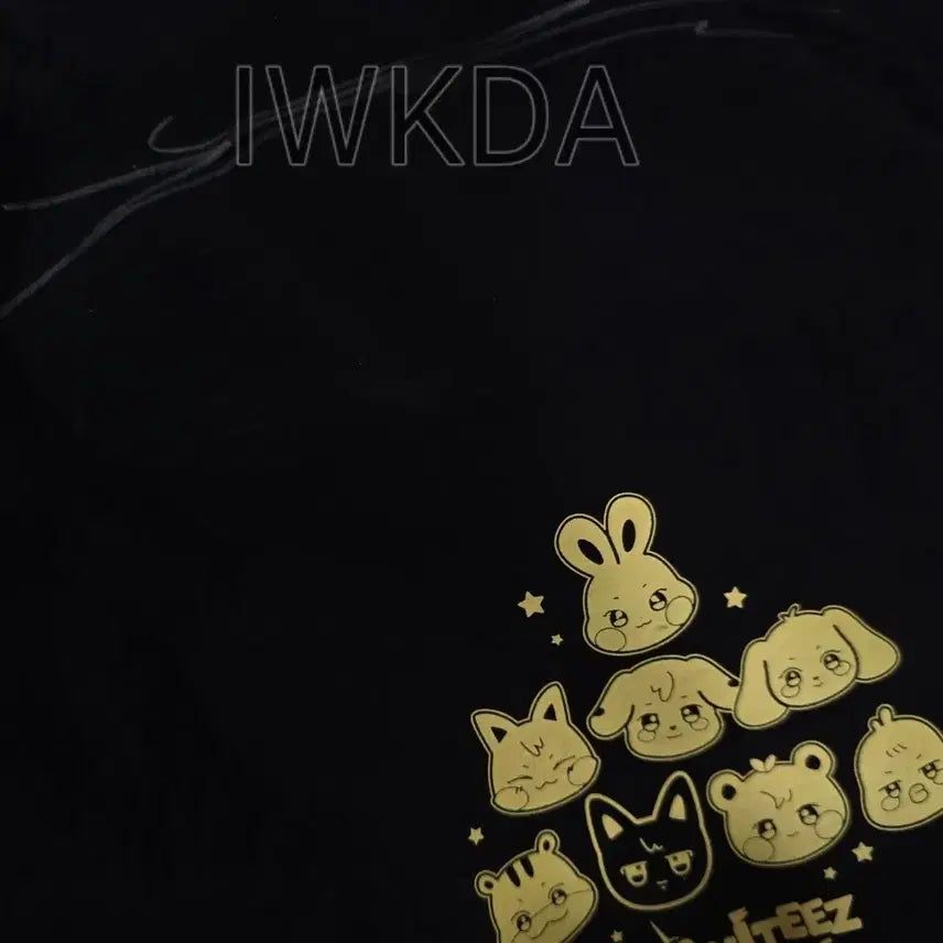 ateez에이티즈 윤호 싸폴 사인 애니티즈 친필사인 짐색 일괄 사인 폴라