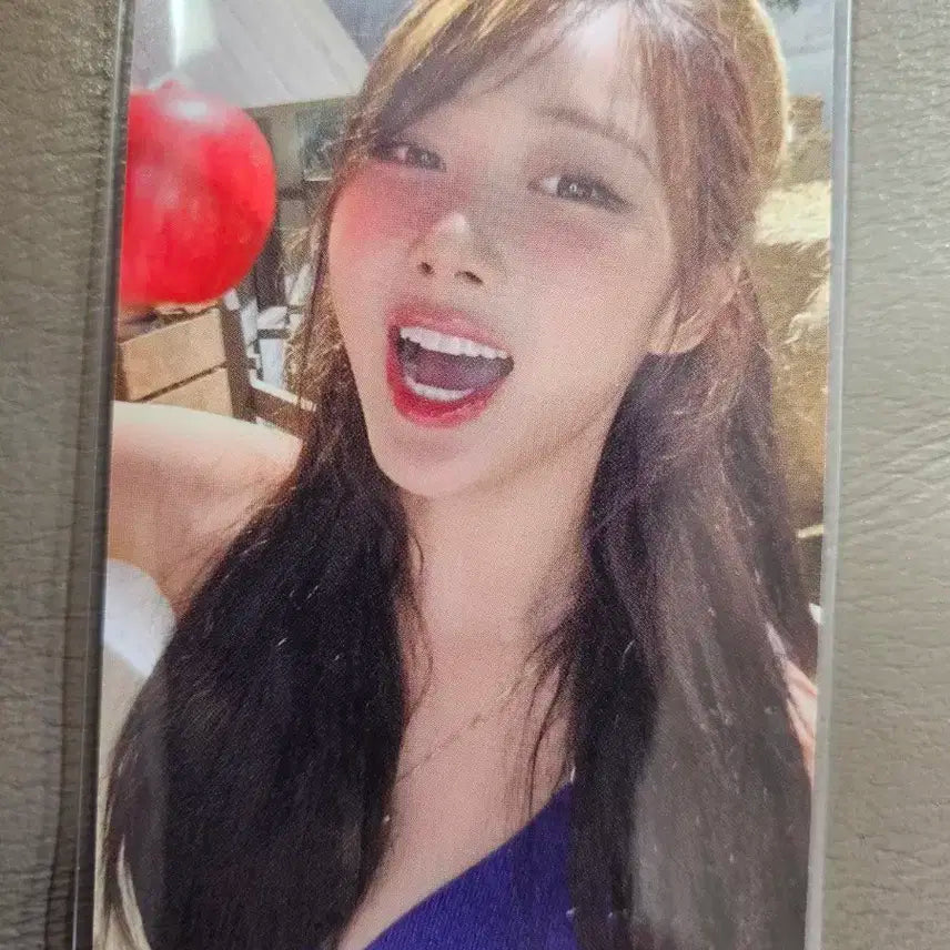 에스파 리치맨 애플뮤직 특전 미공포 포카 지젤