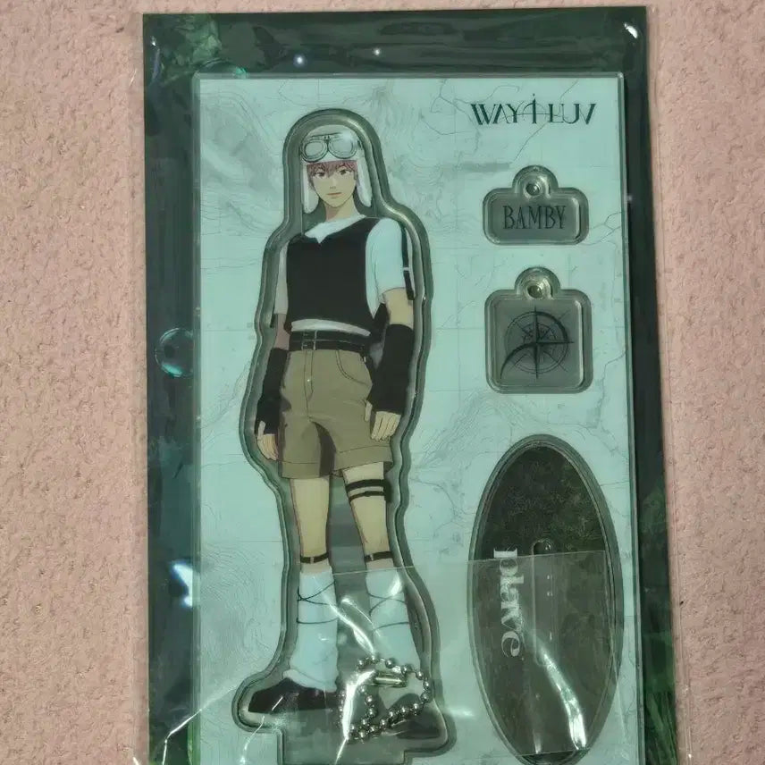 미개봉) 플레이브 웨이포럽 W4L 밤비 아크릴 스탠드