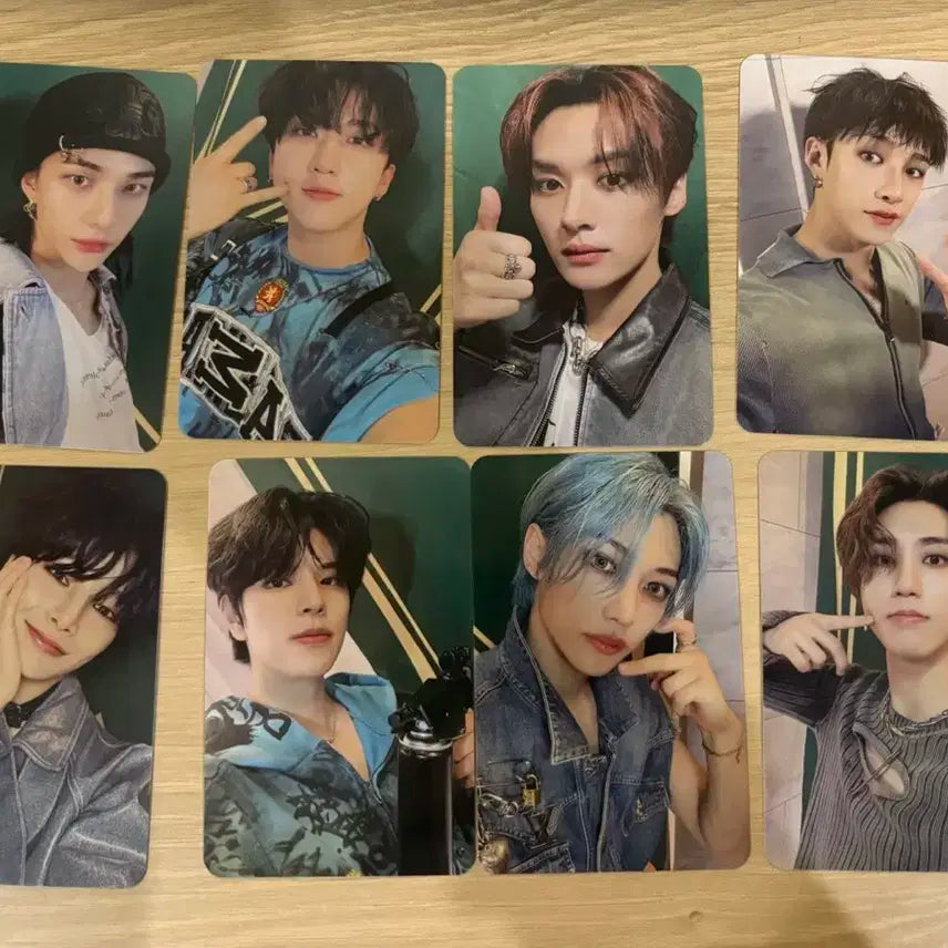 스트레이키즈 락 미니앨범 개봉만 전원 포토카드