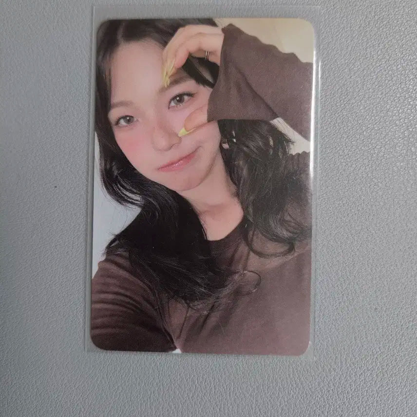 프로미스나인 팝업 5만원 특전 백지헌 포카 지헌 포카