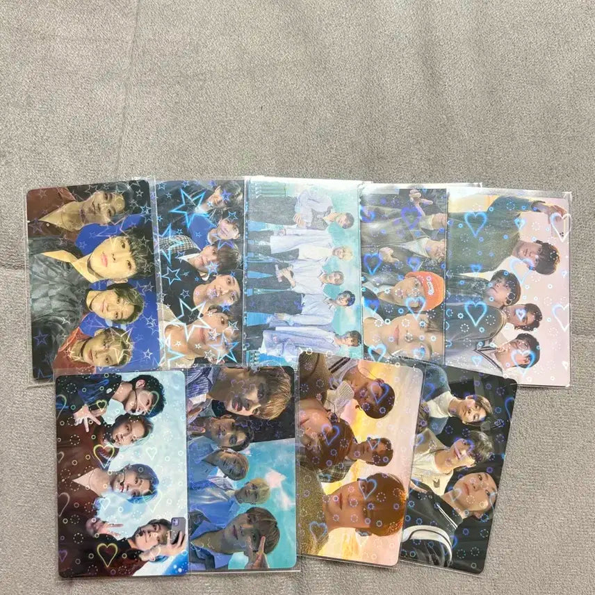 세븐틴 디아이콘 유닛 포카 일괄9장