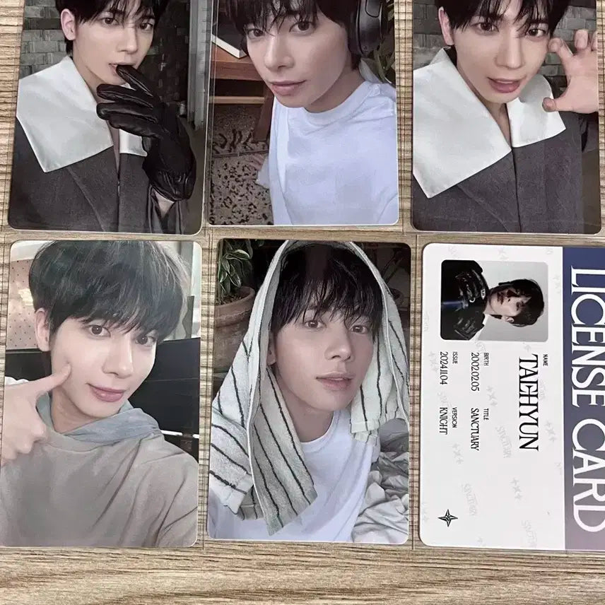 (일괄)투바투 태현 별의 장 생츄어리 앨범 특전 포카