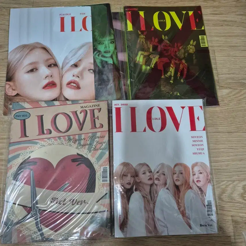 아이들 I LOVE 누드 개봉 앨범 3종 일괄 양도