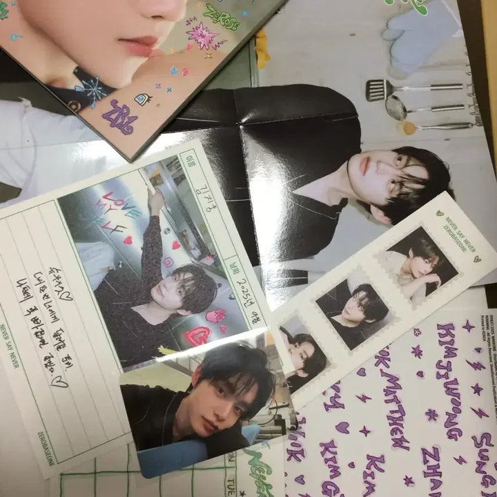 제로베이스원 김지웅 포카