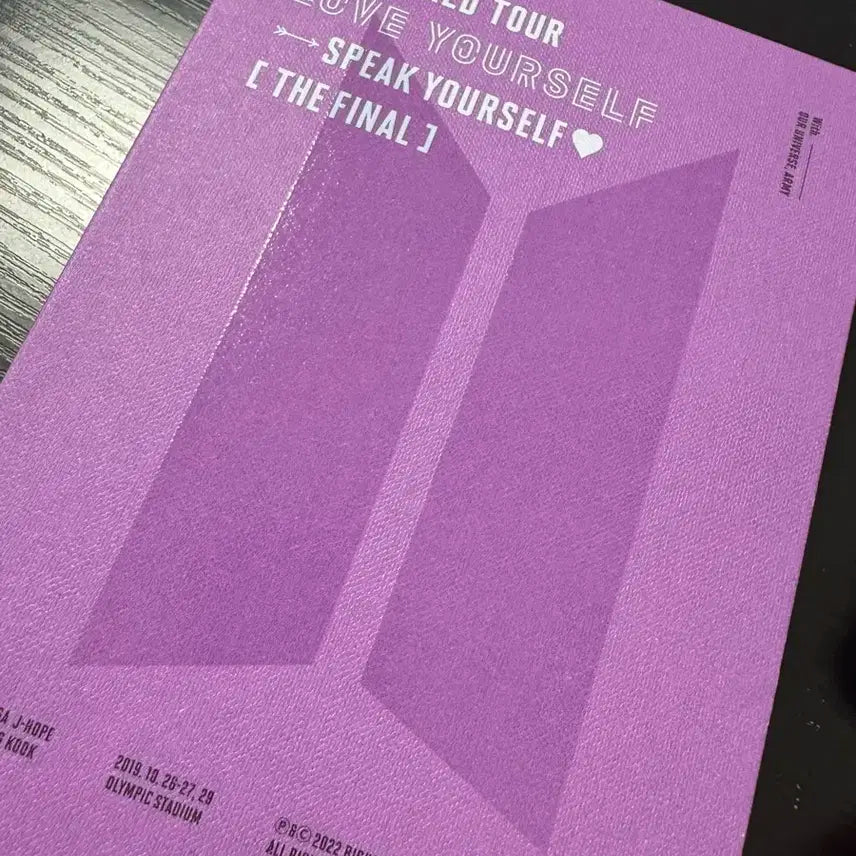 방탄소년단 스픽콘 파이널 DVD + 슈가 포카