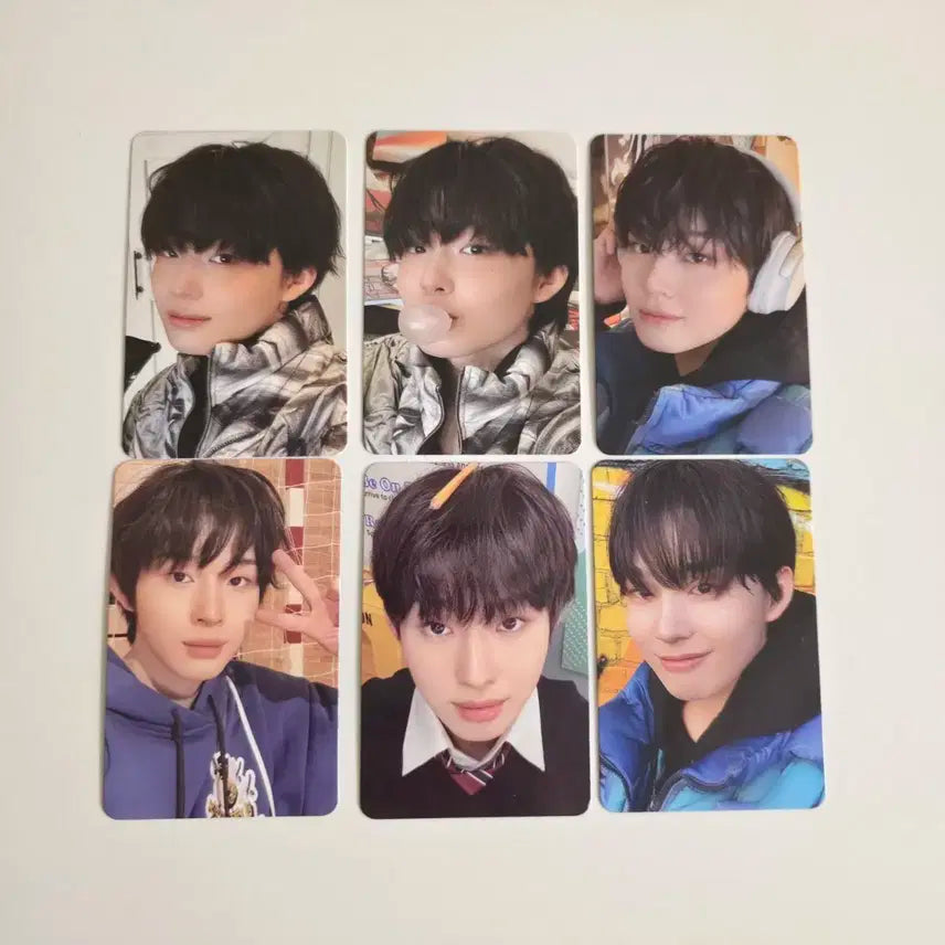 킥플립 케이주 앨범 포카 6장