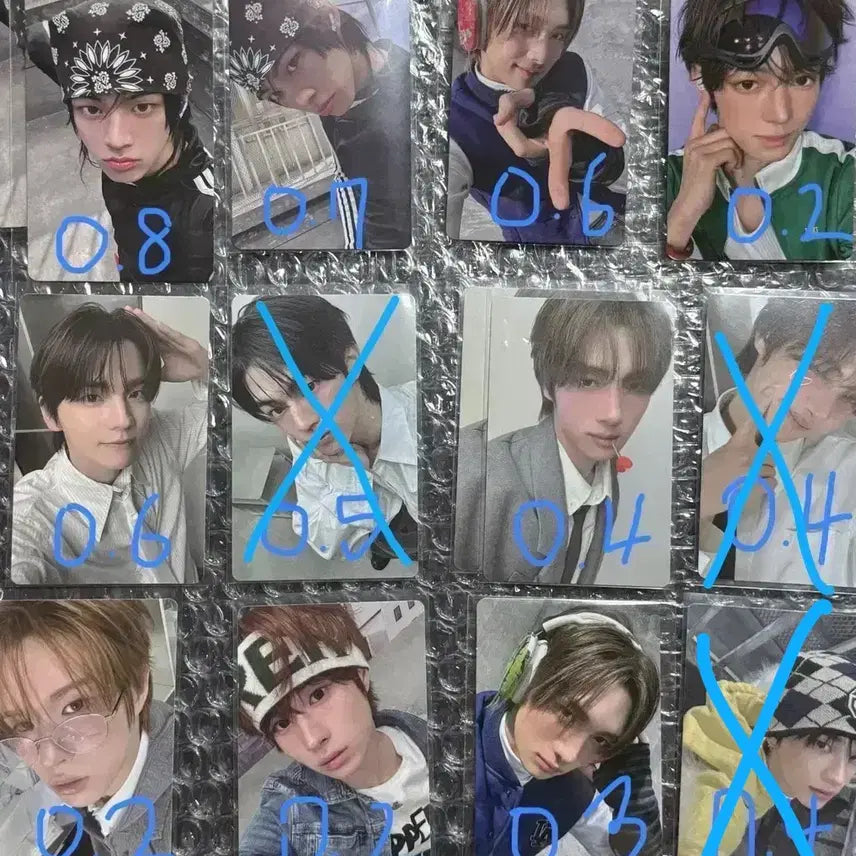 투어스 오버드라이브 포카 양도 신유 도훈 영재 한진 지훈 경민 교환