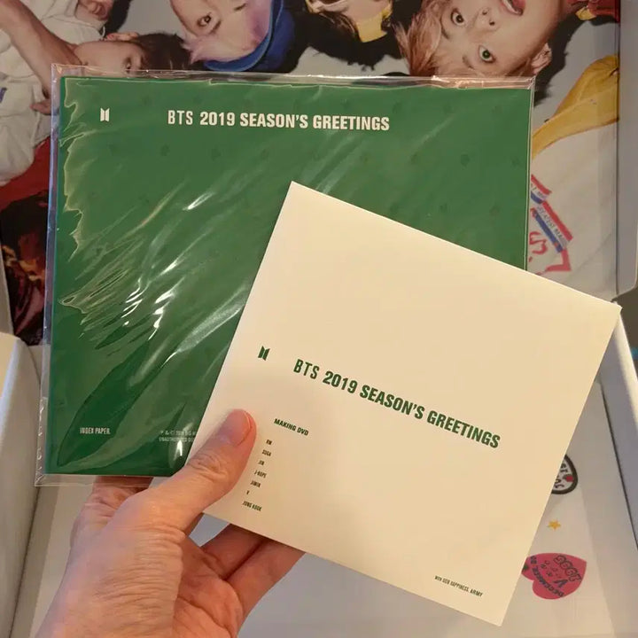 미사용 BTS 방탄소년단 2019 시즌그리팅
