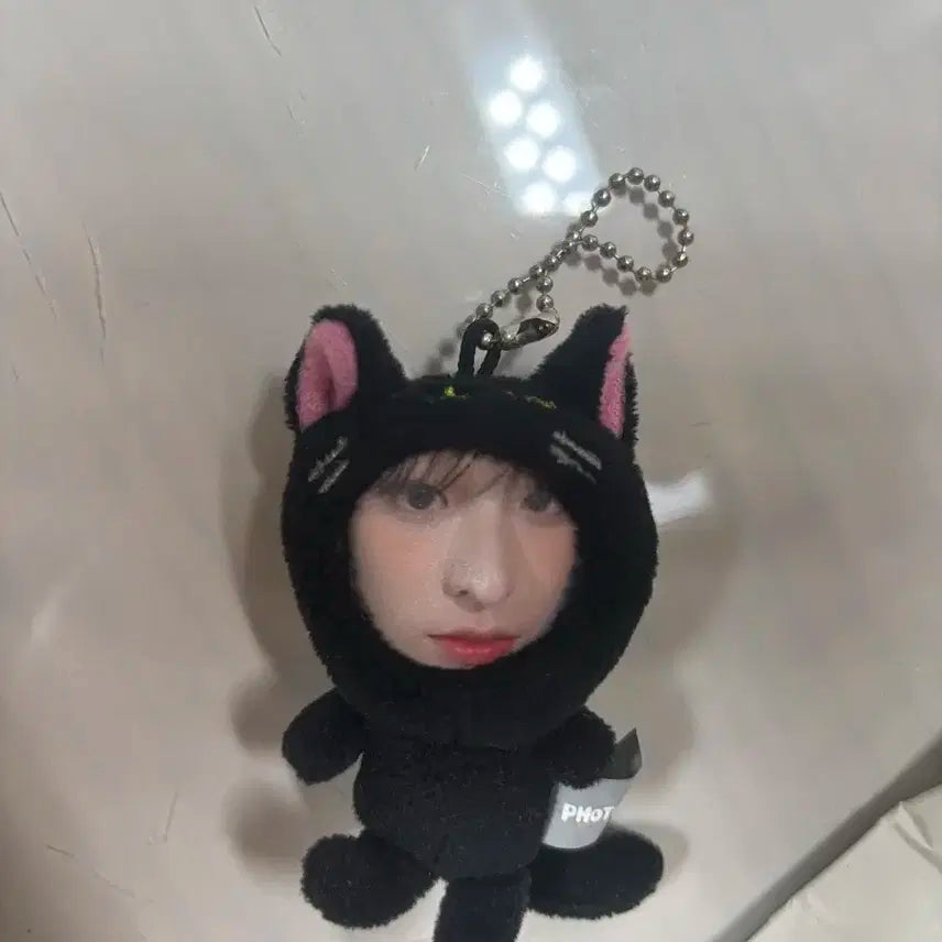 엔시티위시 리쿠 깜고 고양이 포토톡 인형 양도