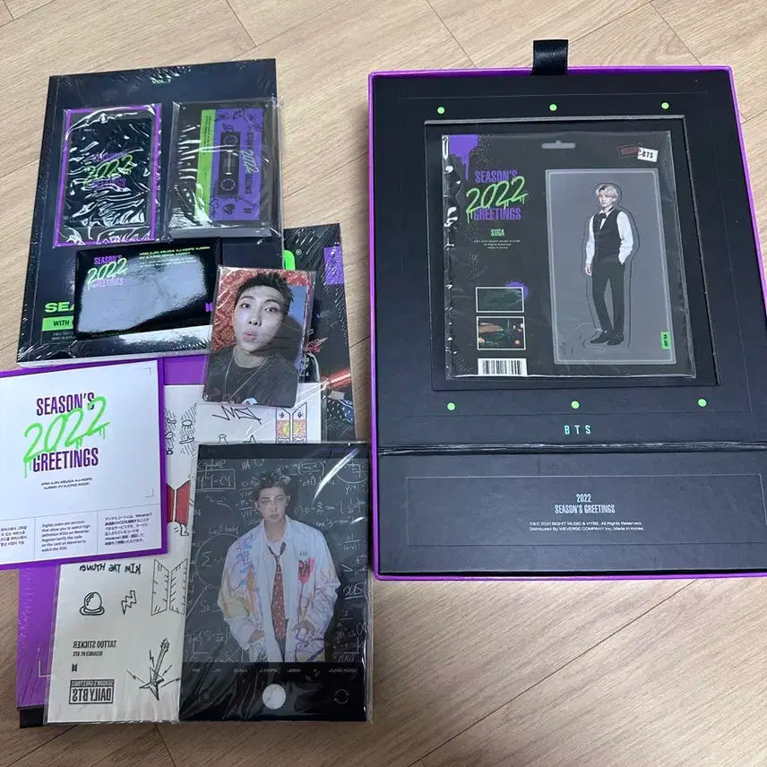 BTS 빙탄 2022 시즌그리팅 (랜덤마그넷 윤기 SUGA)
