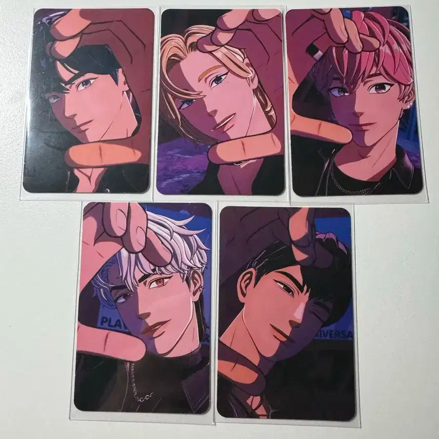 플레이브 칼리고 유플러스 LG 일상의틈 미공포 포토카드 일괄