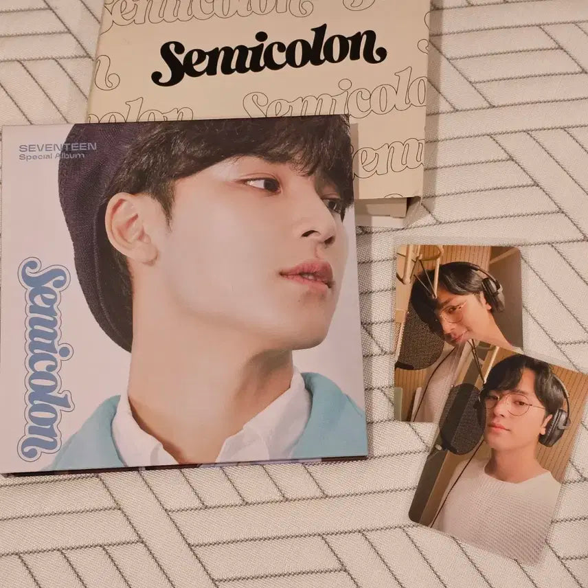 세븐틴 민규 세미콜론 앨범 포카 일괄 양도