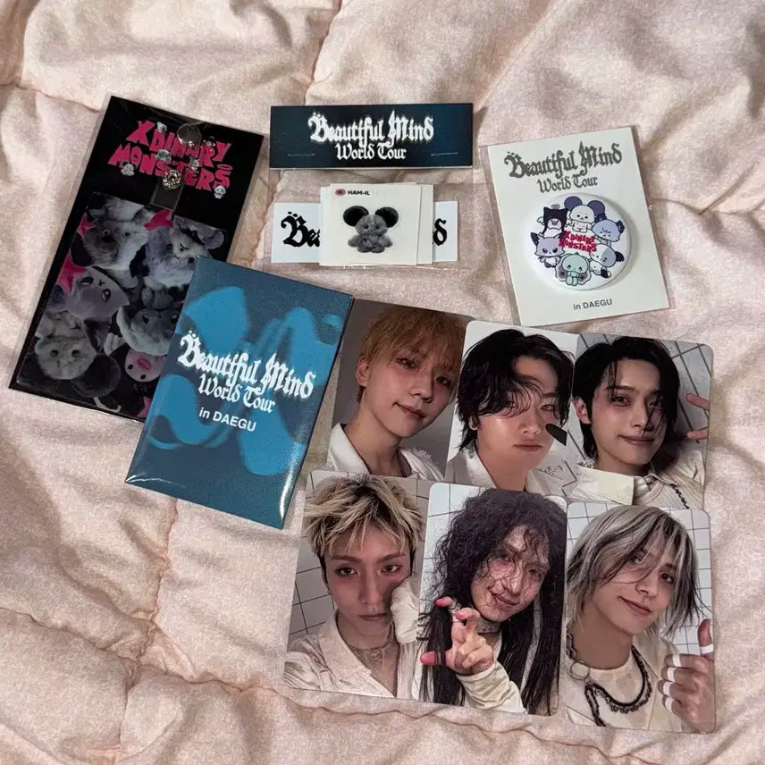 엑디즈 뷰티풀마인드 뷰마 월드투어 대구콘 포카 세트