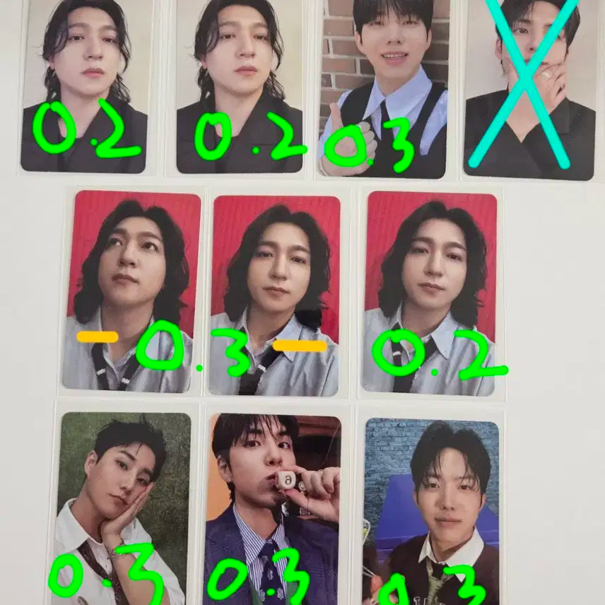 데이식스 더데케이드 앨범 포카 (다이스, 시티버전)