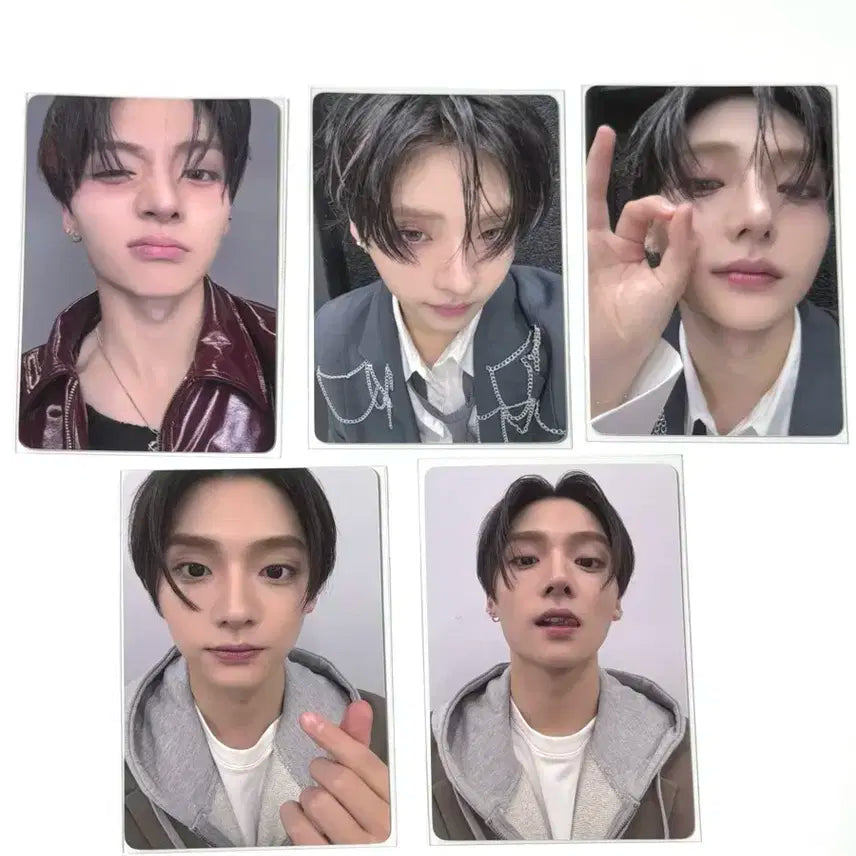 (현물) 이상원 보플 상하이 1주차 포카 5장 일괄