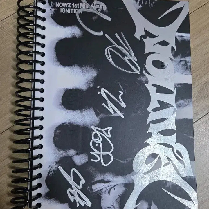 나우즈 NOWZ IGNITION 친필메시지 싸인 비매앨범 포카 아이돌