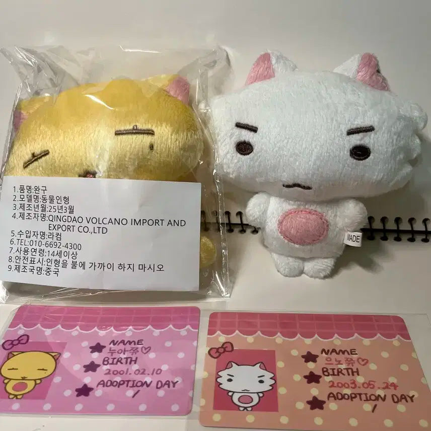 플레이브 인형 플브쮸 으노쮸 누아쮸