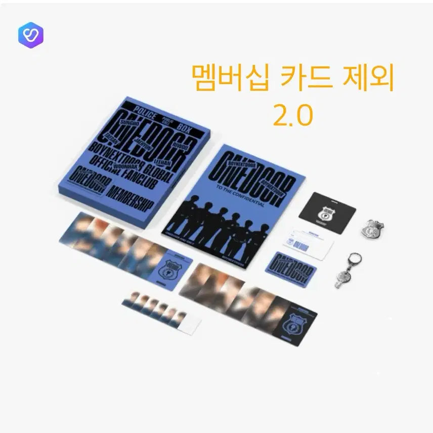 보넥도 보이넥스트도어 원도어 멤버십 키트 2기 포카 키링