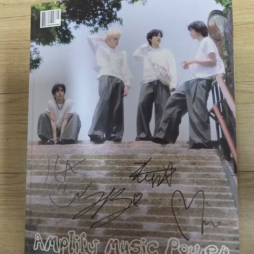 에이엠피 AxMxP 친필메세지 싸인 비매앨범 포카