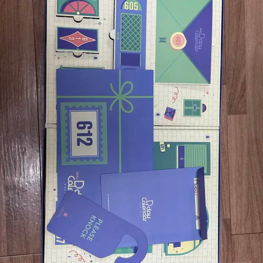 방탄소년단 bts 디데이 캘린더 풀구성