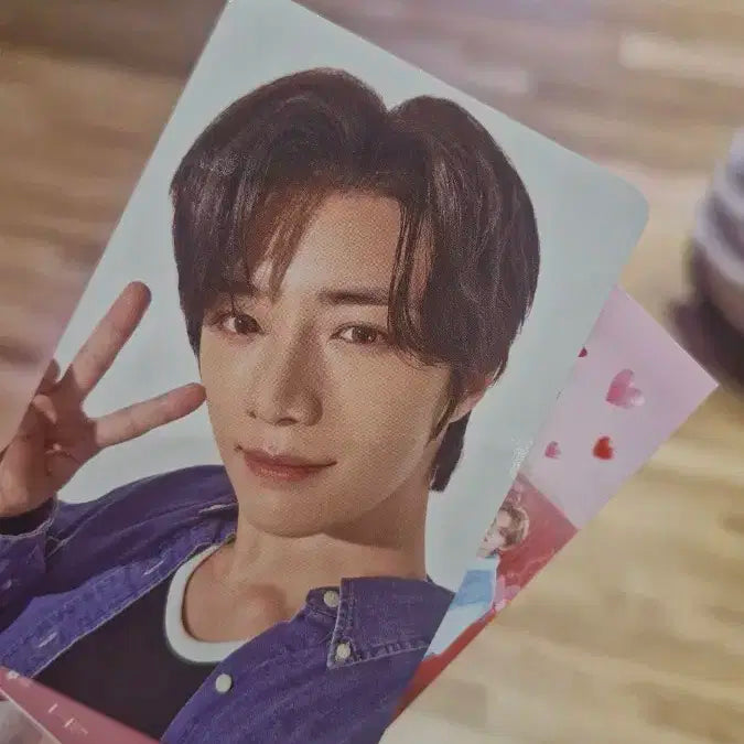 최저가) 투바투 범규 vr콘 포카 하트어택