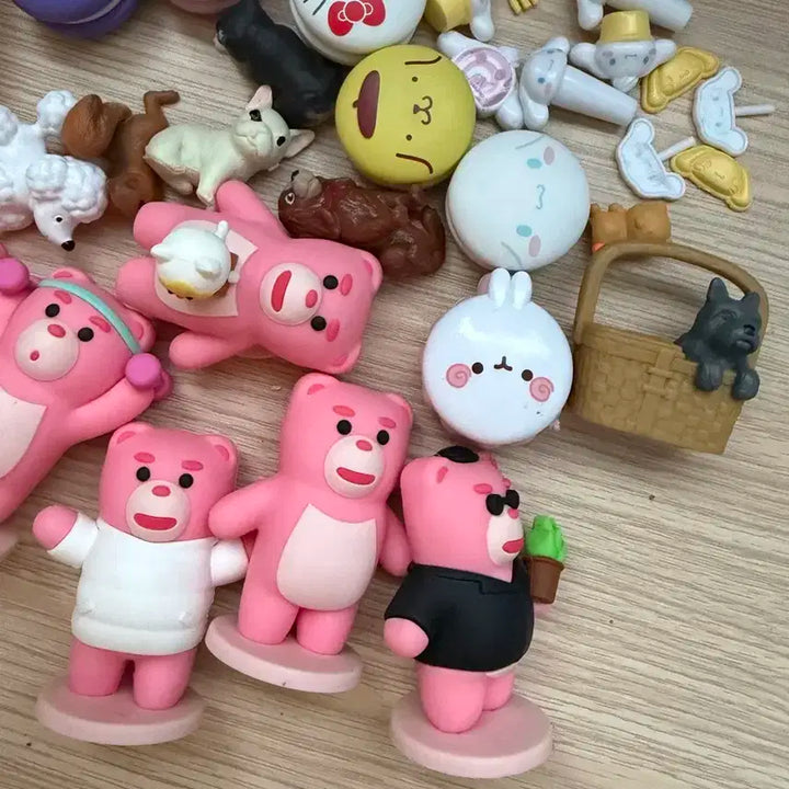밸리곰 및 피규어일괄
