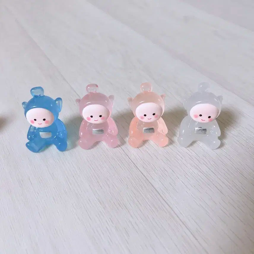 텔레토비 미니피규어(야광) 8종세트 / 새상품