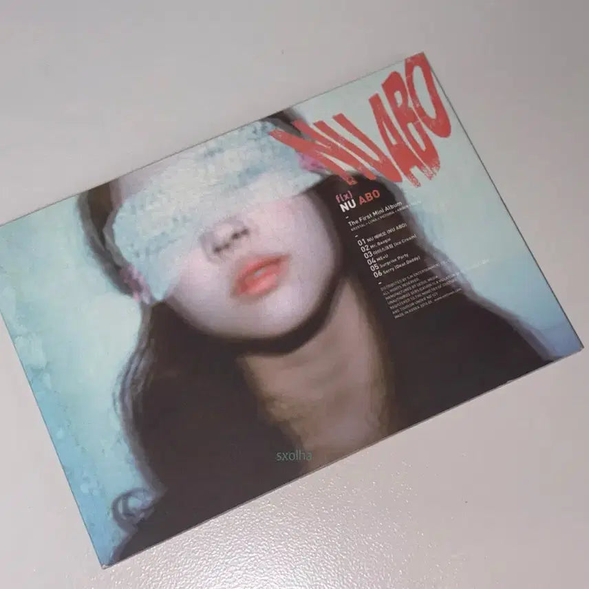 F(x) Nu abo 앨범 판매