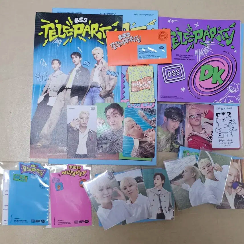 세븐틴 부석순 BSS 일반반 위버스반 개봉앨범 포카 일괄 판매 처분