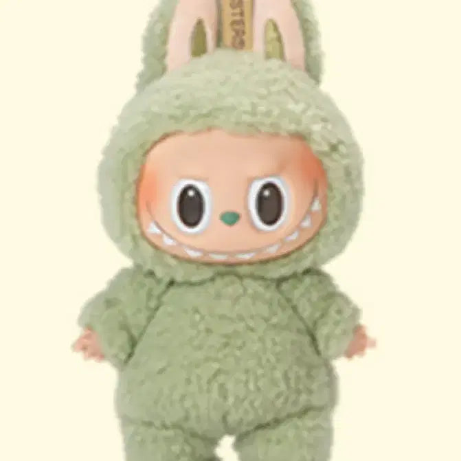 팝마트 라부부 테이스티 마카롱 페이스 인형 시리즈 청포도