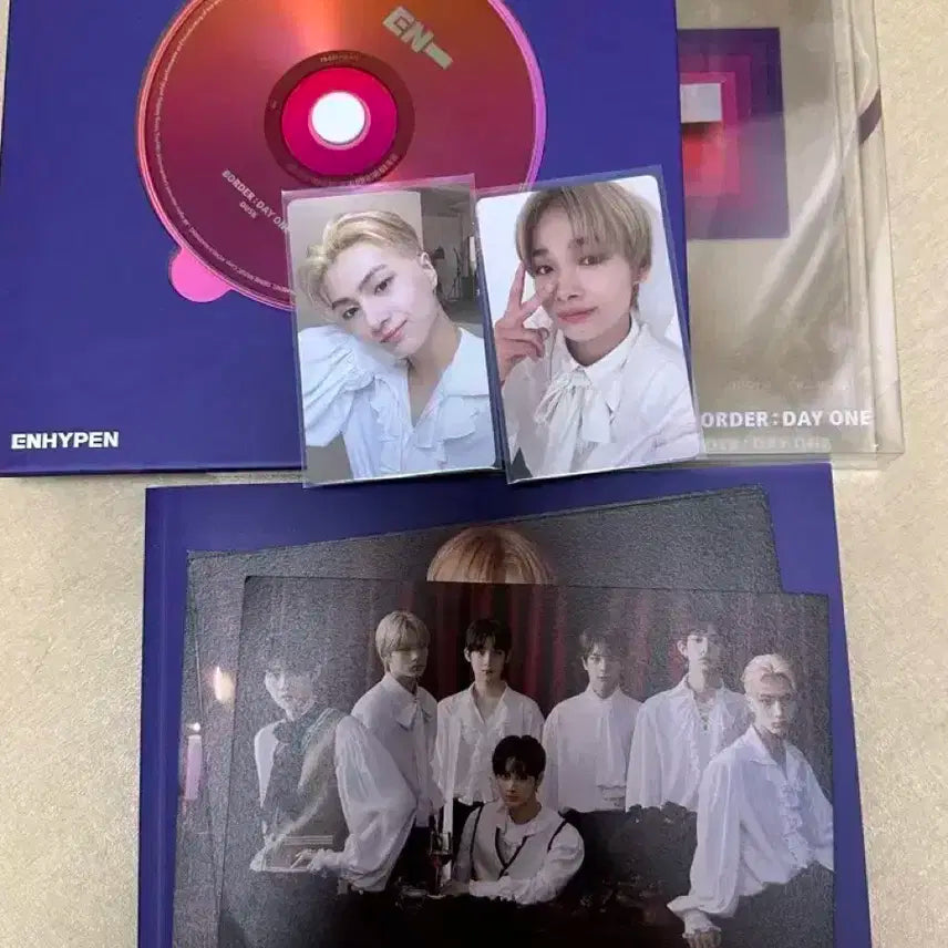 일괄)엔하이픈 보더데이원 개봉앨범 포카 정원희승제이제이크성훈선우니키