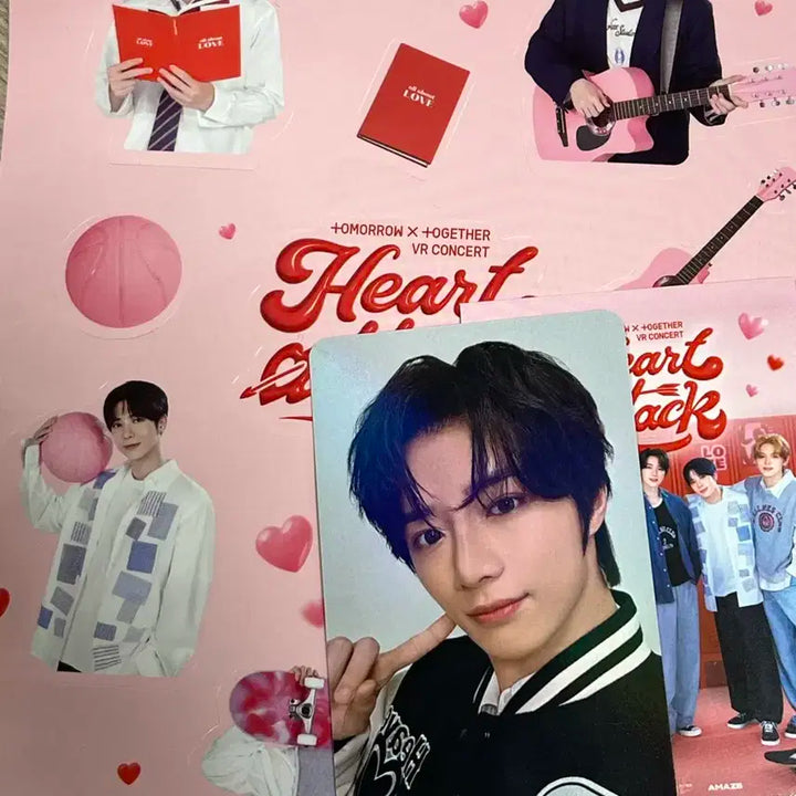 투바투 브이알특전 스페셜vr 포카 범규+스티커