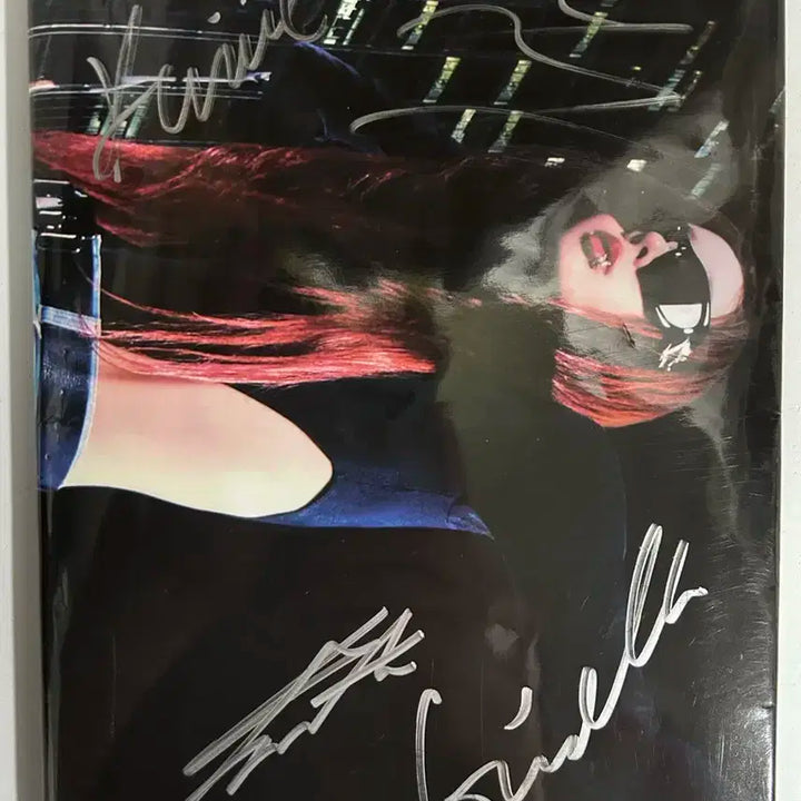 (비매) 에스파 Drama 윈터버전 친필 앨범 싸인 앨범 사인 앨범