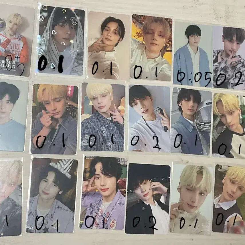 투모로우바이투게더 포토카드 원가이하양도